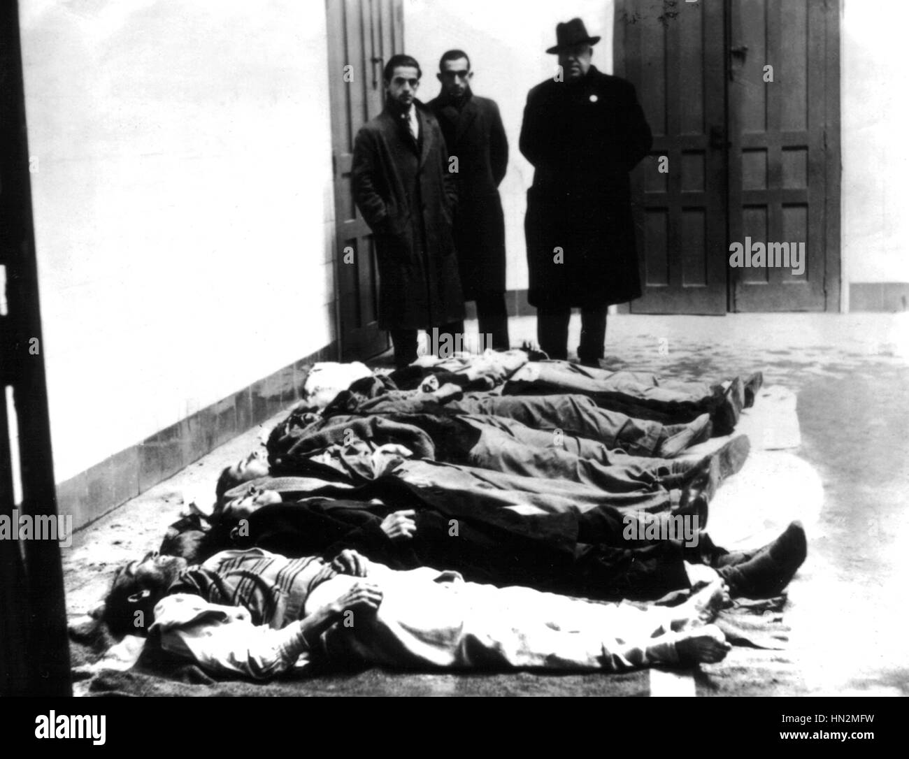 Rebellen ausgeführt in Logrono 12. Dezember 1933 Spanien Stockfoto