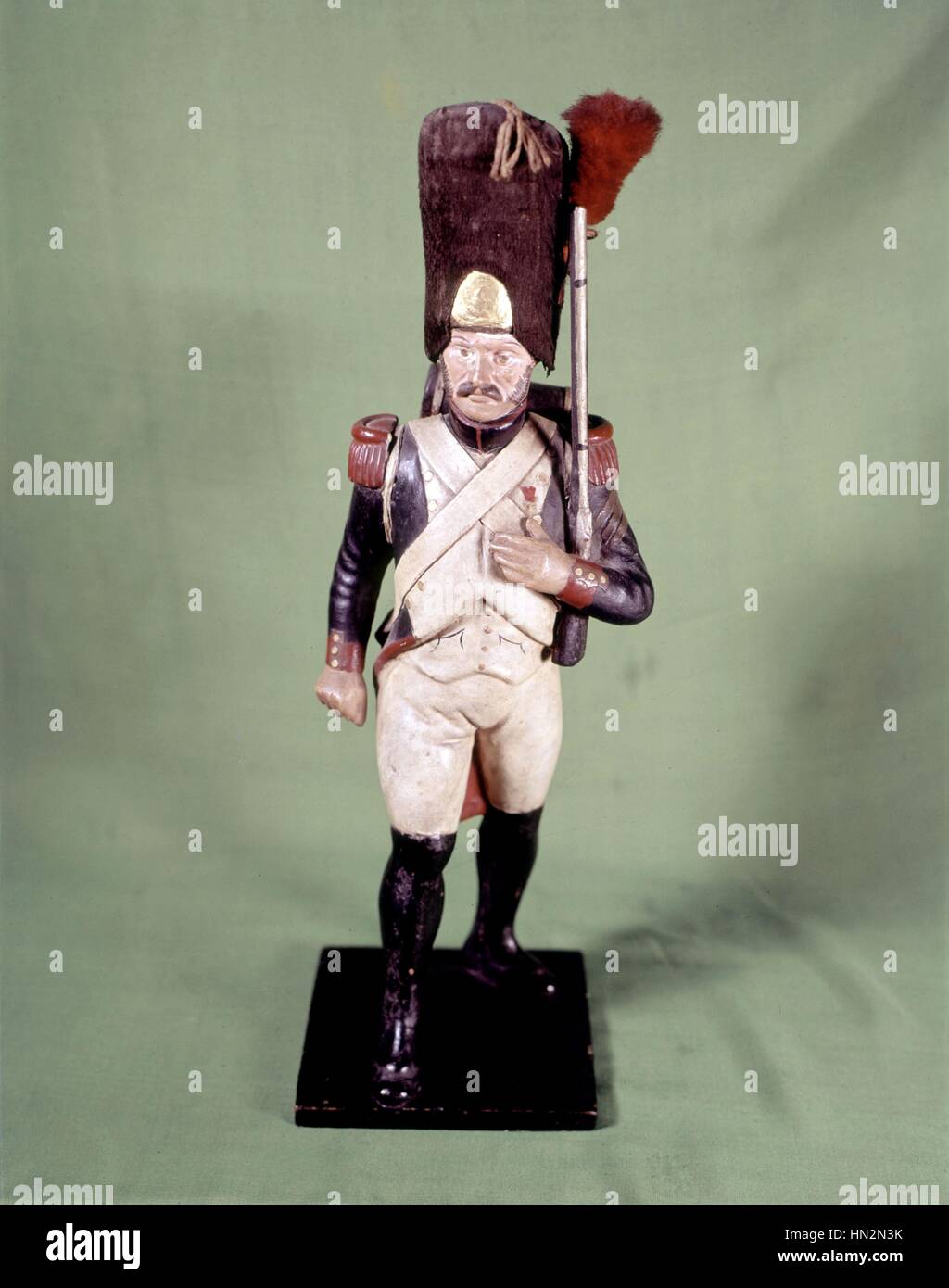 König von Rom Spielzeug (Napoleon III): 1. Reich Grenadier Frankreich, 19. Jh., Privatsammlung Stockfoto