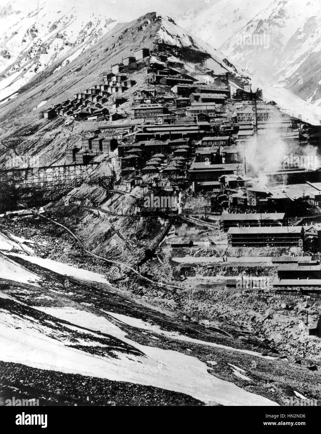 Kupfer mine Early 20th Century Chile Washington. Library of Congress Stockfoto