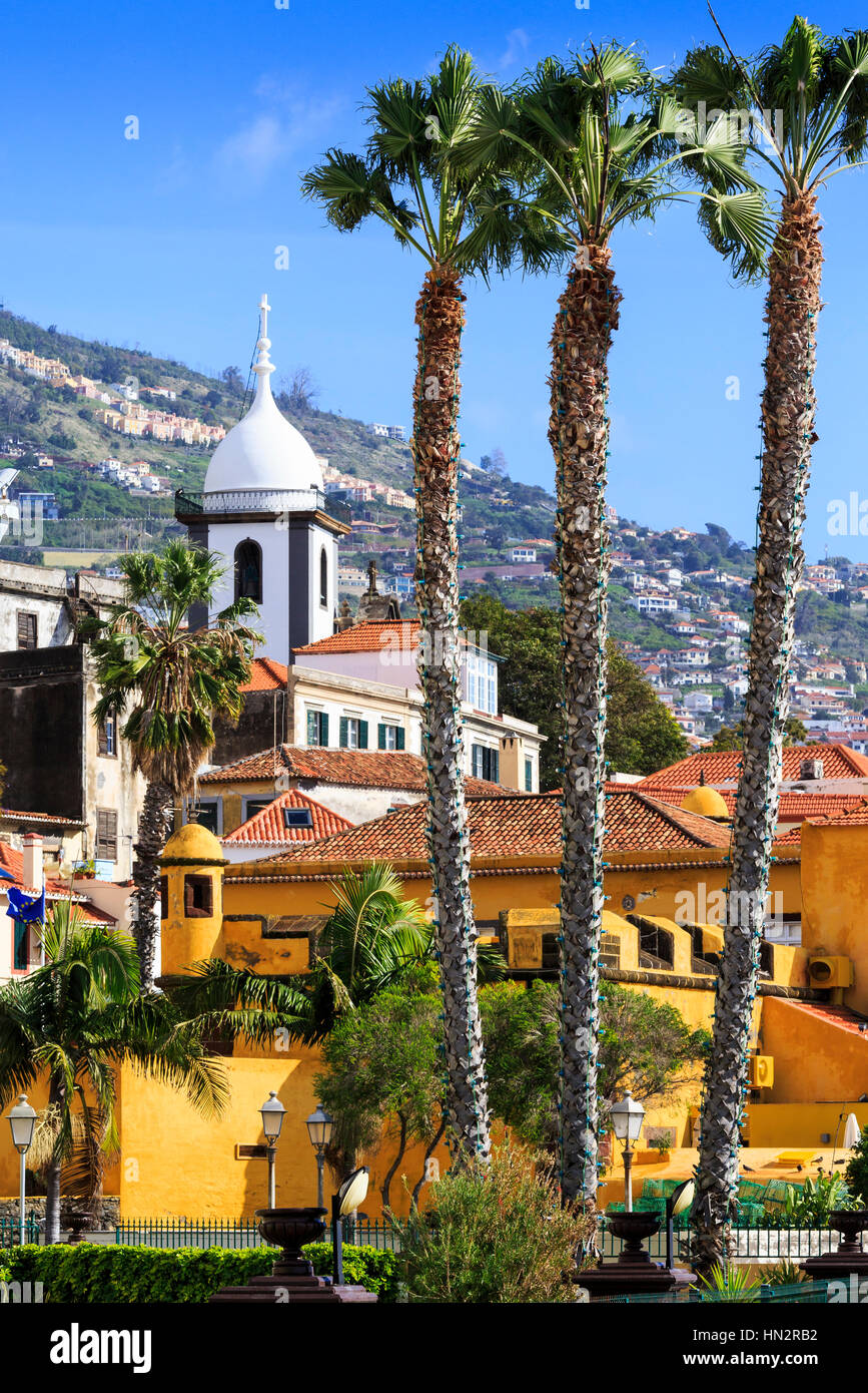 Museu de Arte Contemporânea - Fortaleza de Santiago, Funchal, Madeira Stockfoto