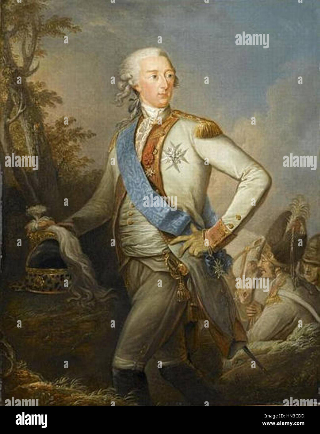 Louis Joseph de Bourbon, Prinz von Condé (1736-1818), ein französischer Adliger und Sohn von Louis Henri, Herzog von Bourbon (1692-1740). Stockfoto