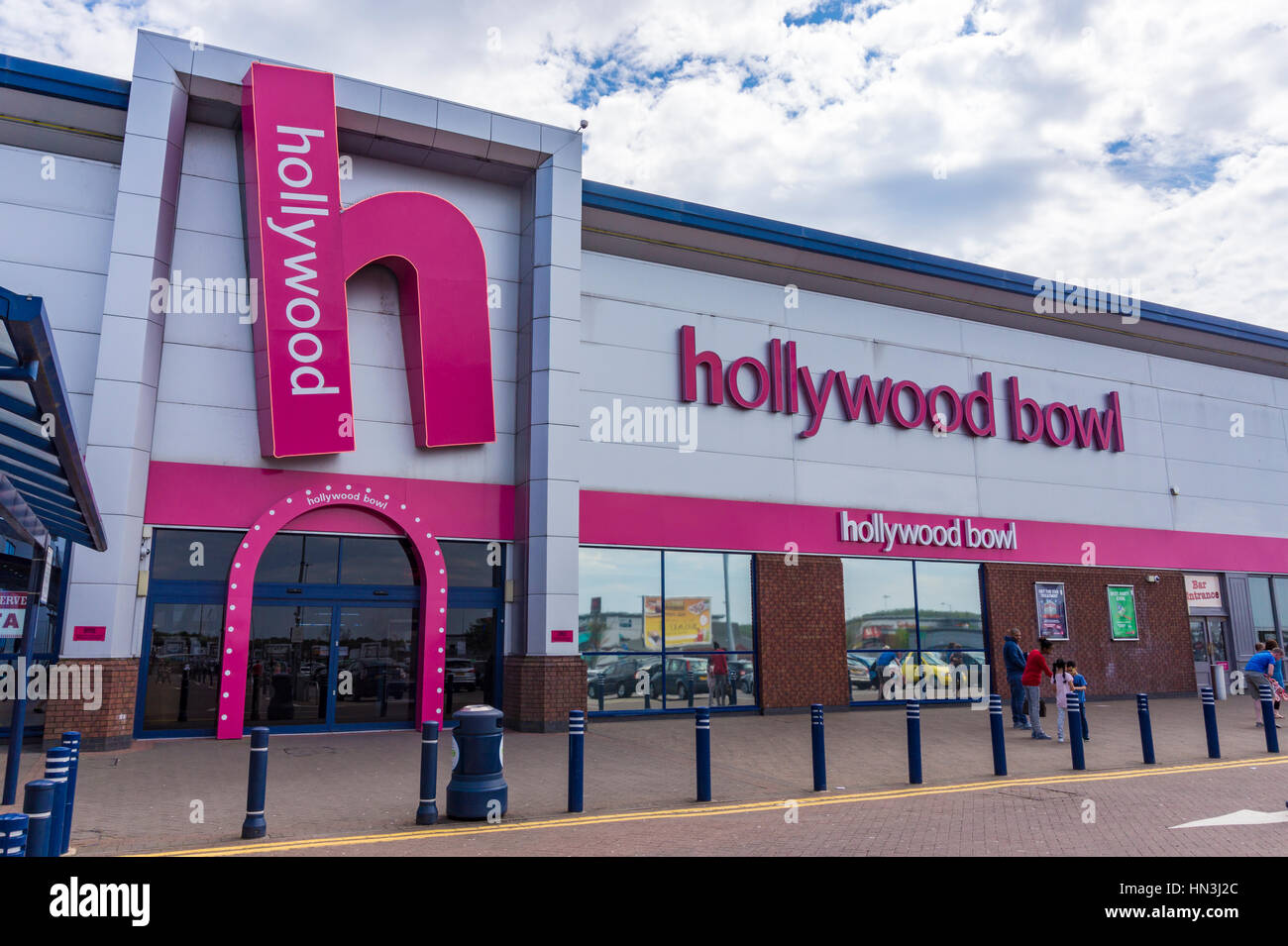 Hollywood Bowl in Horwich Bolton Stockfoto