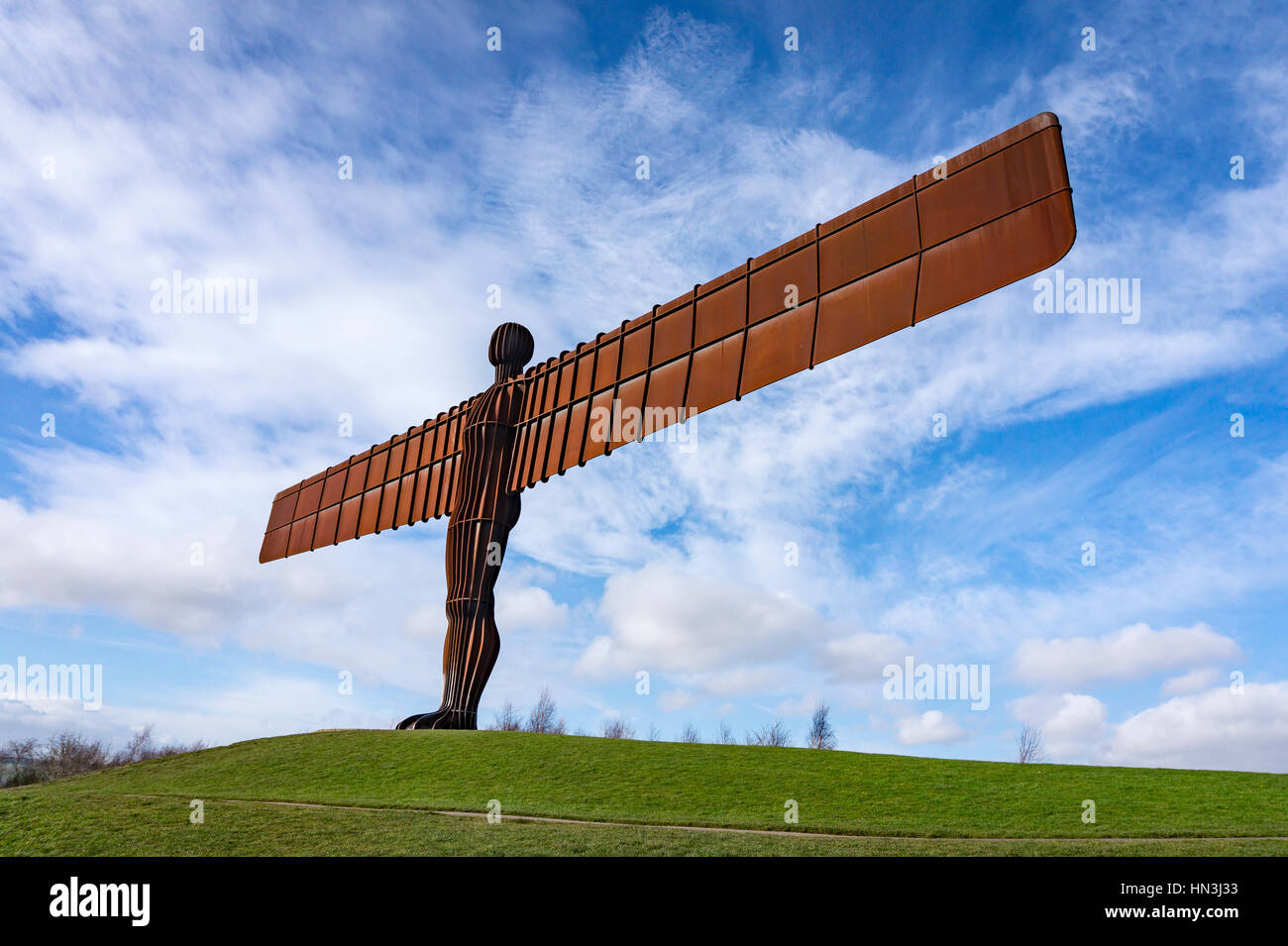 Anthony Gormleys Engel des Nord-Skulptur in Gateshead Stockfoto