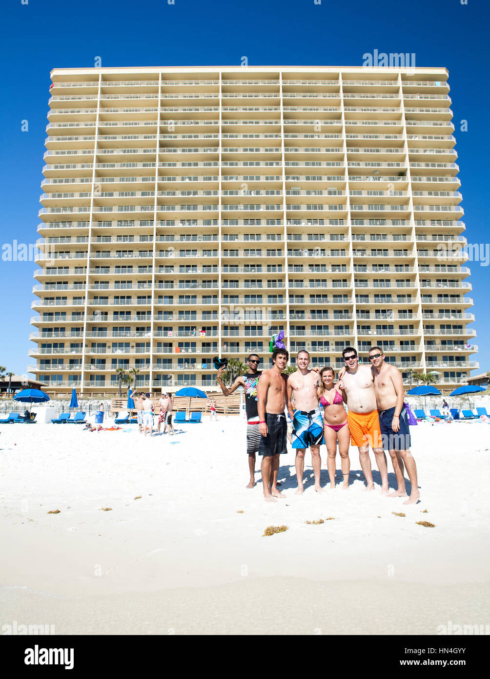 Panama City Beach, Florida. Spring Break, 2011. Stockfoto