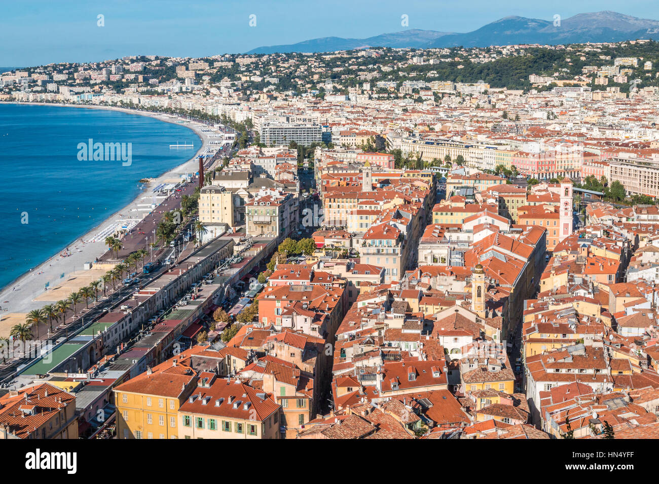 Nizza Frankreich Stockfoto