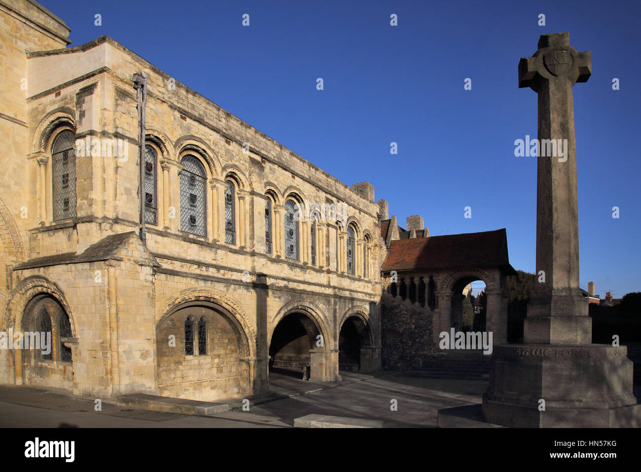 Könige der Schule neben der Canterbury Kathedrale in Canterbury kent Stockfoto