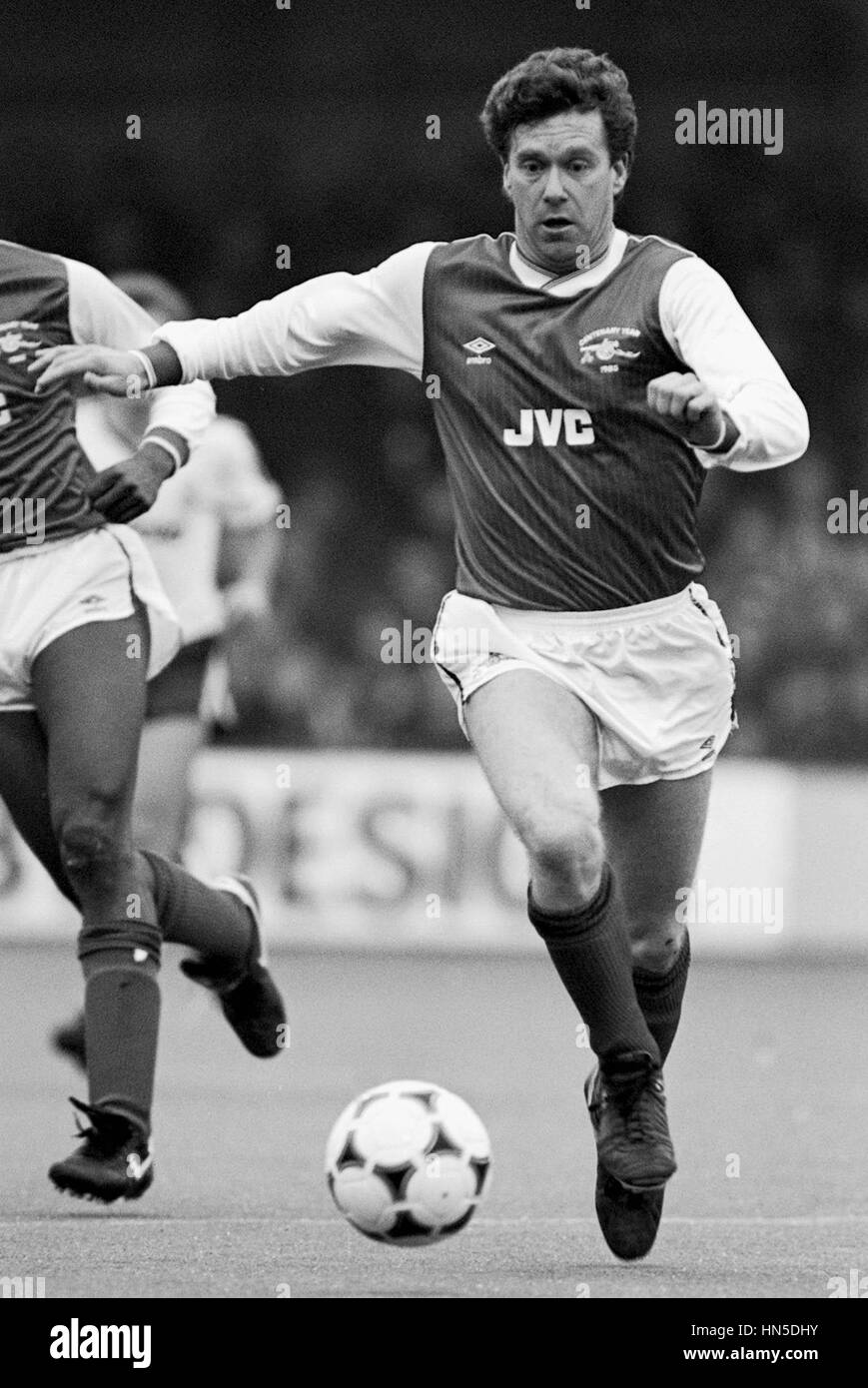 TONY WOODCOCK ARSENAL FC 16. Februar 1986 Stockfoto