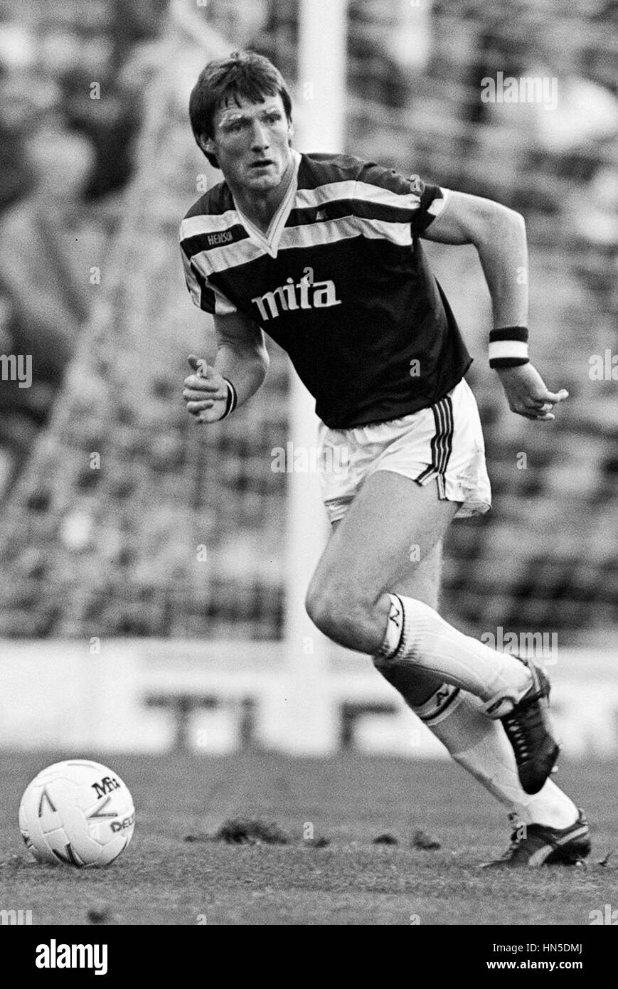 ALLAN EVANS ASTON VILLA FC 1. November 1986 Stockfoto