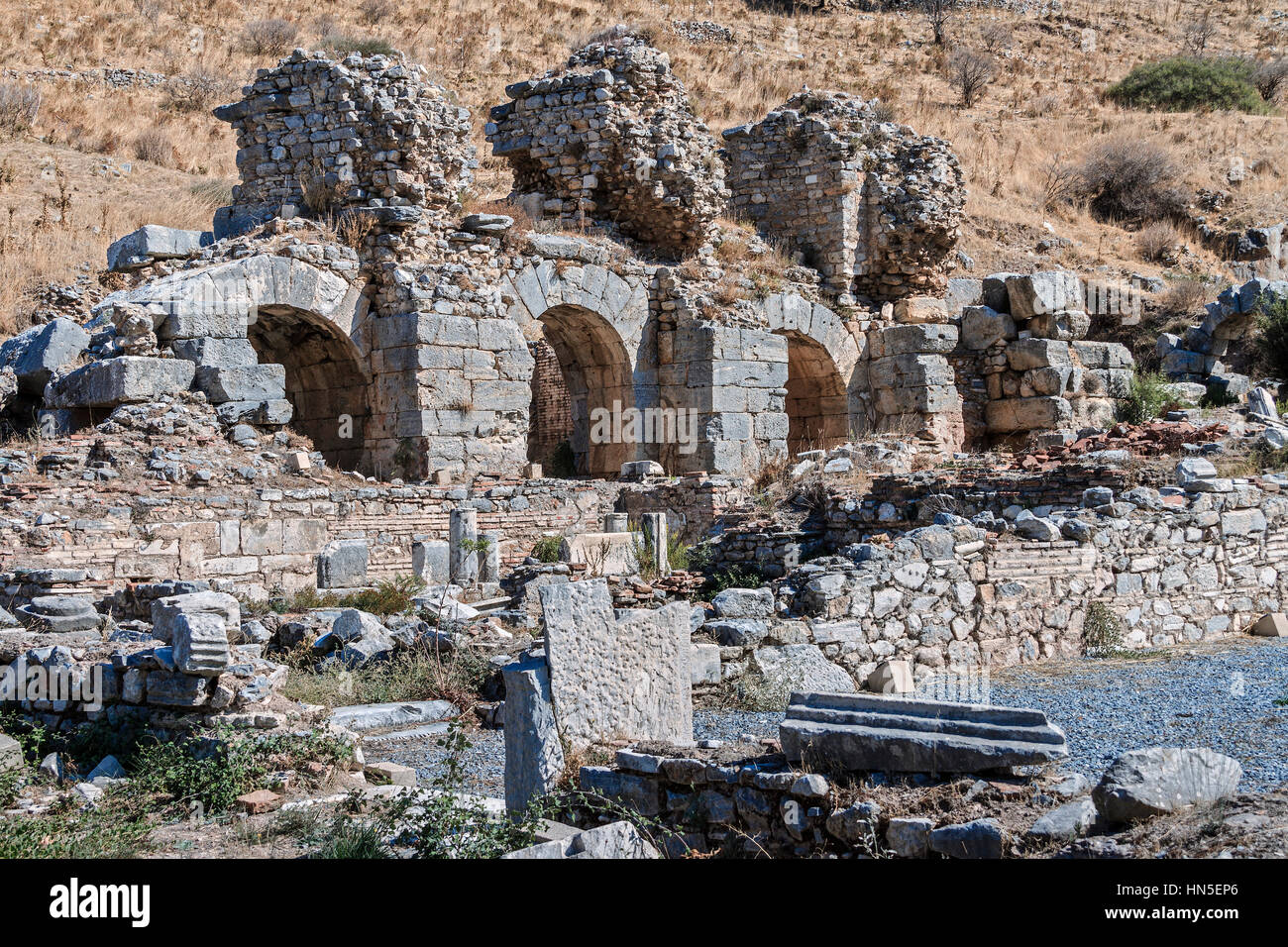 Bad der Varius Ephesus-Türkei Stockfoto