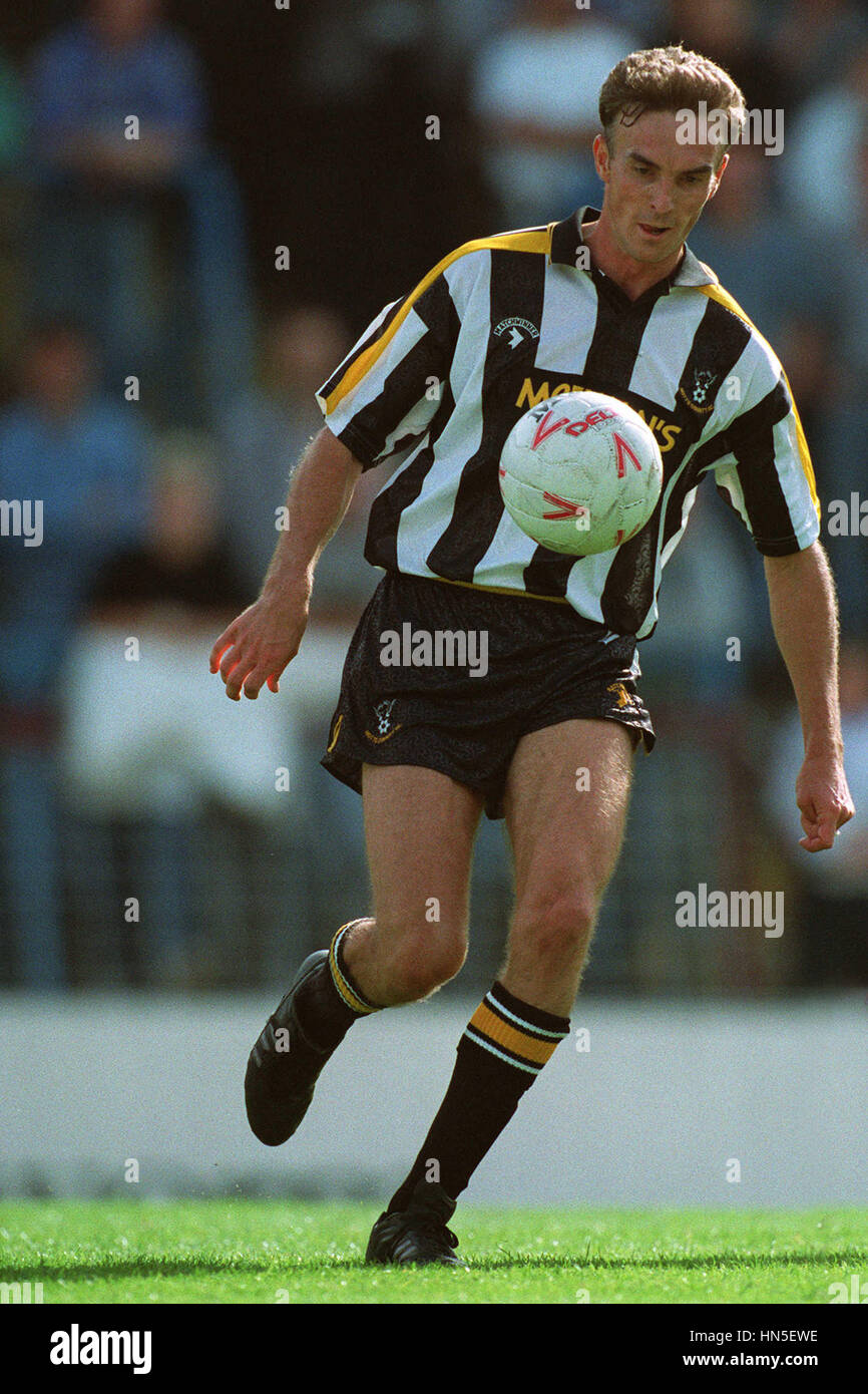 ANDY WILLIAMS NOTTS COUNTY FC 17. August 1992 Stockfoto