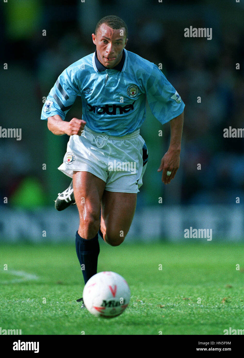 TERRY PHELAN MANCHESTER CITY FC 21. September 1992 Stockfoto