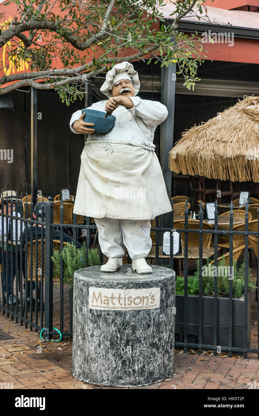Mattison Restaurant, Sarasota, Florida, USA. Stockfoto