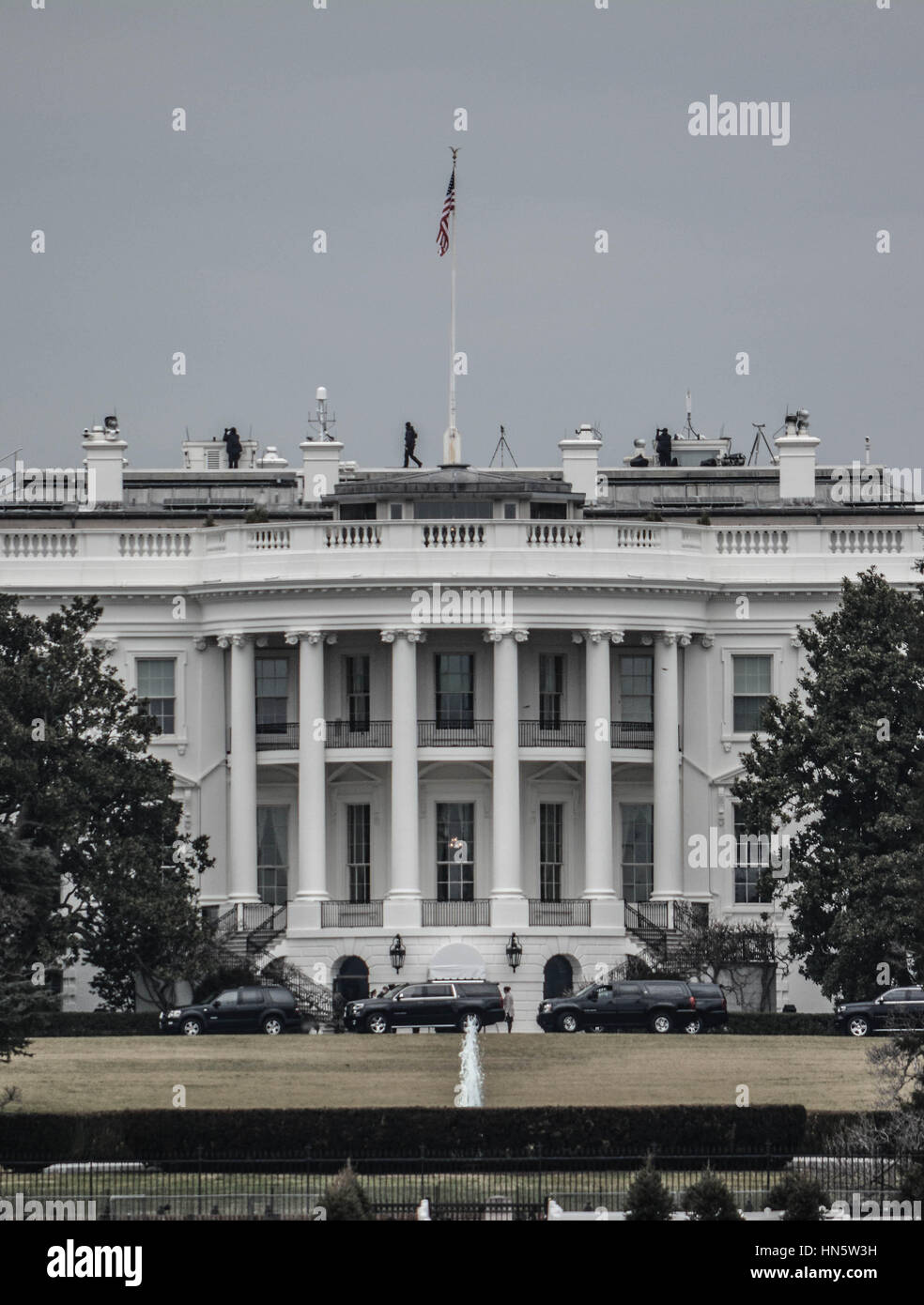 US-Präsidentschaftswahlen Nähe 2017 Stockfoto