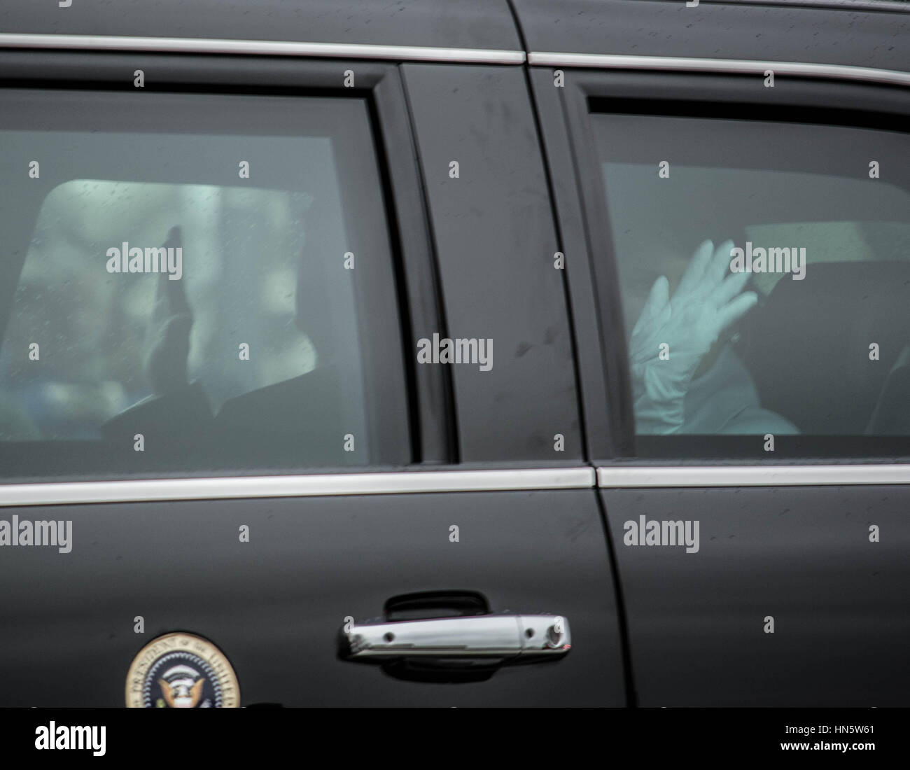 US-Präsidentschaftswahlen Nähe 2017 Stockfoto