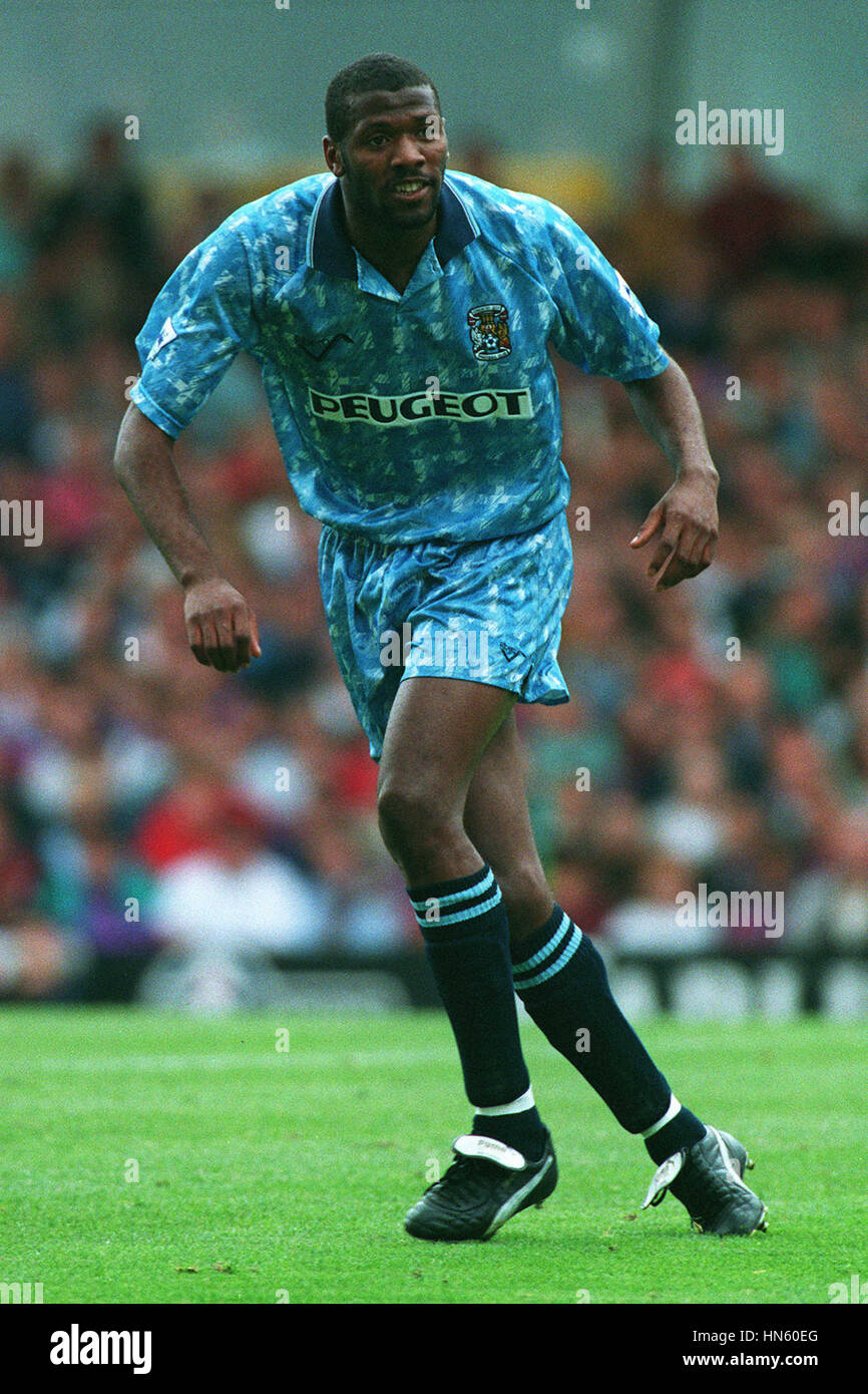 GARY WILLIAMS ASTON VILLA FC 21. September 1993 Stockfoto