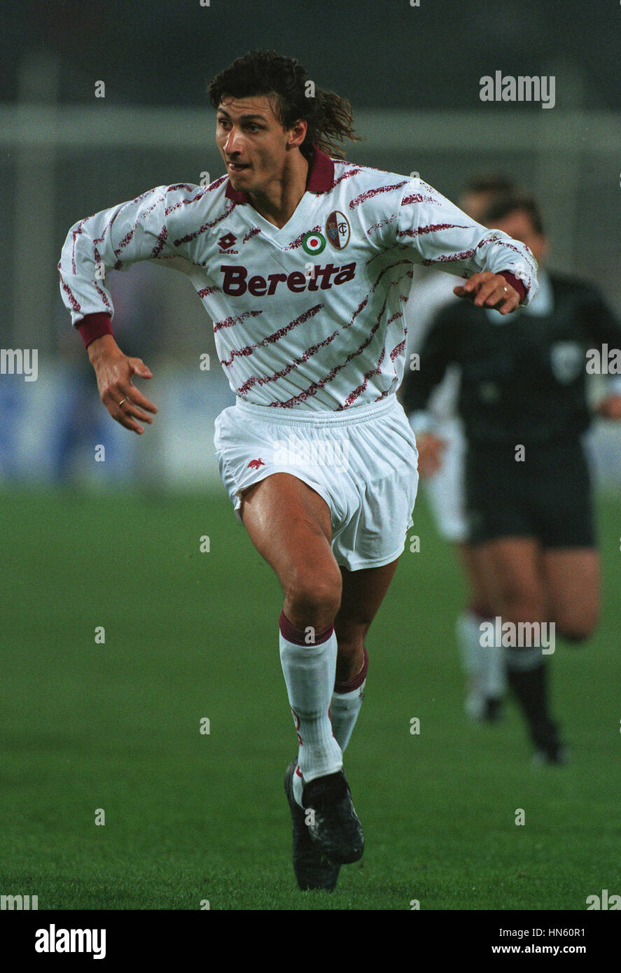 ANDREA SILENZI TORINO FC 27. Oktober 1993 Stockfoto