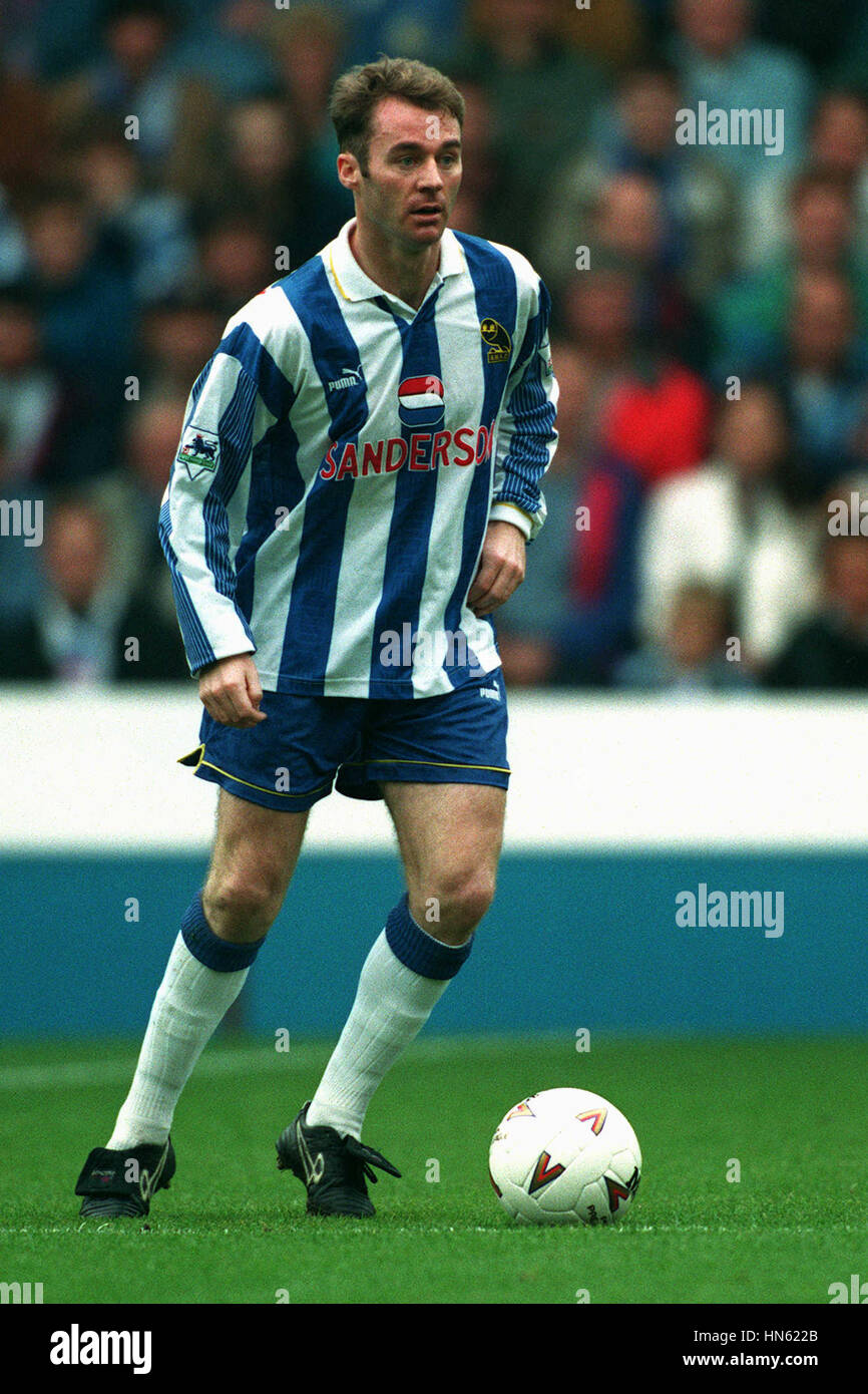 JOHN SHERIDAN SHEFFIELD Mittwoch FC 9. Oktober 1993 Stockfoto