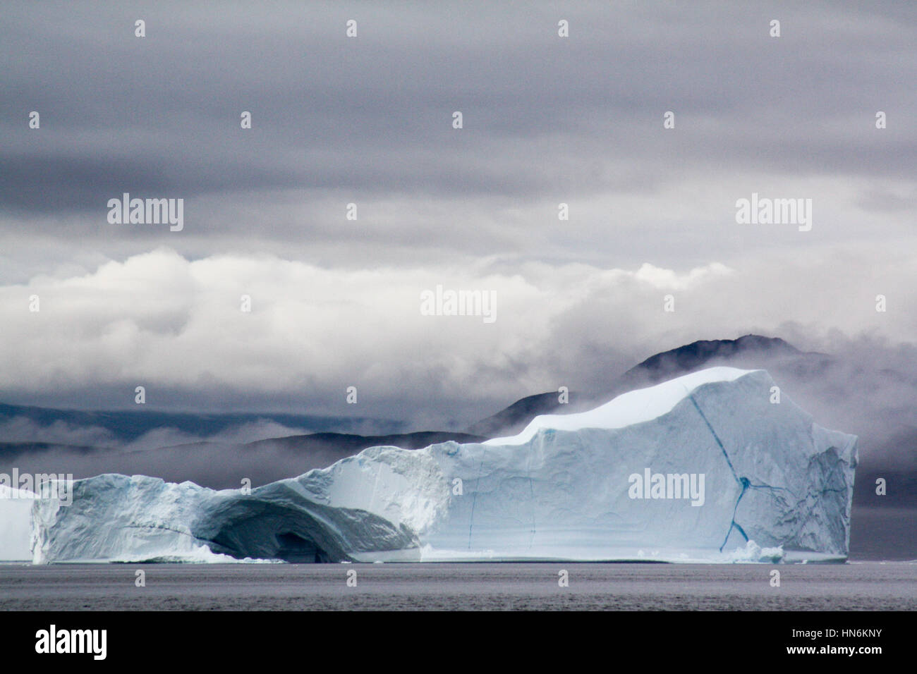Eisberge, Saqqaq, Grönland Stockfoto