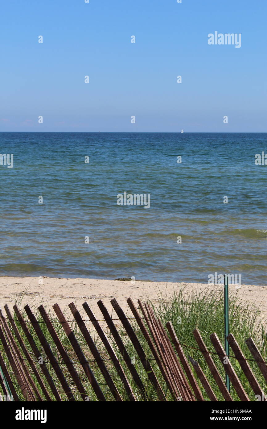 Ein Tag am Strand Stockfoto