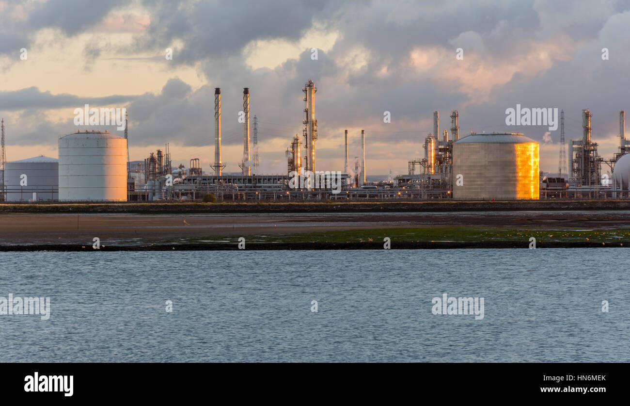 Sonnenaufgang über die Landzunge Stockfoto