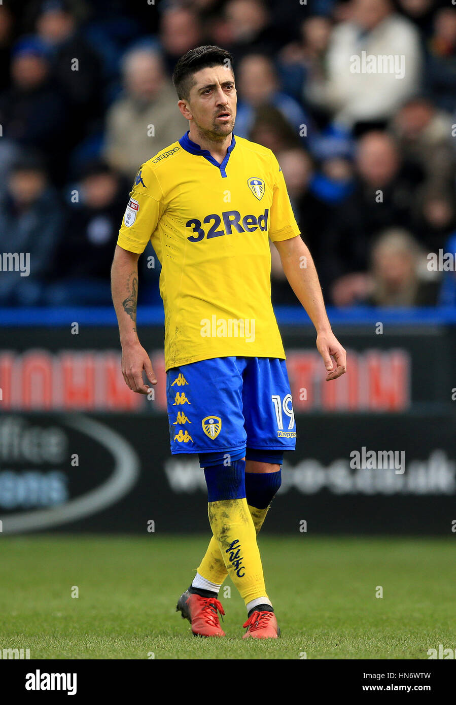 Leeds United ist Pablo Hernandez Stockfoto