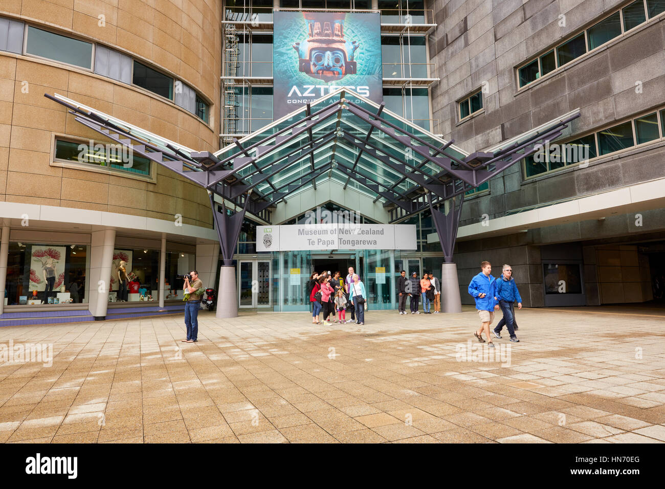 Te Papa Tongarewa Museum, Wellington, Neuseeland Stockfoto