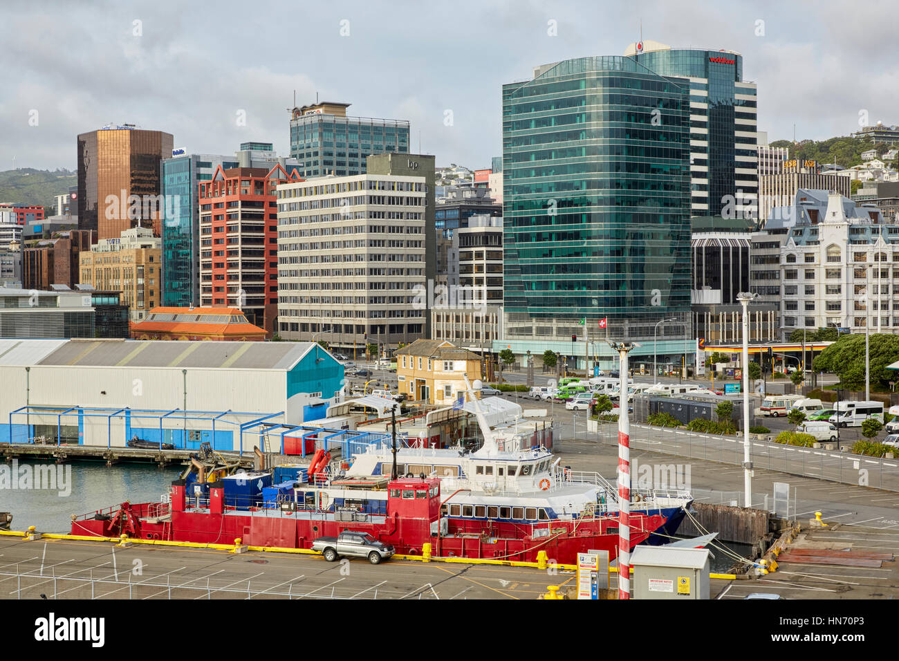 Wellington, Neuseeland Stockfoto