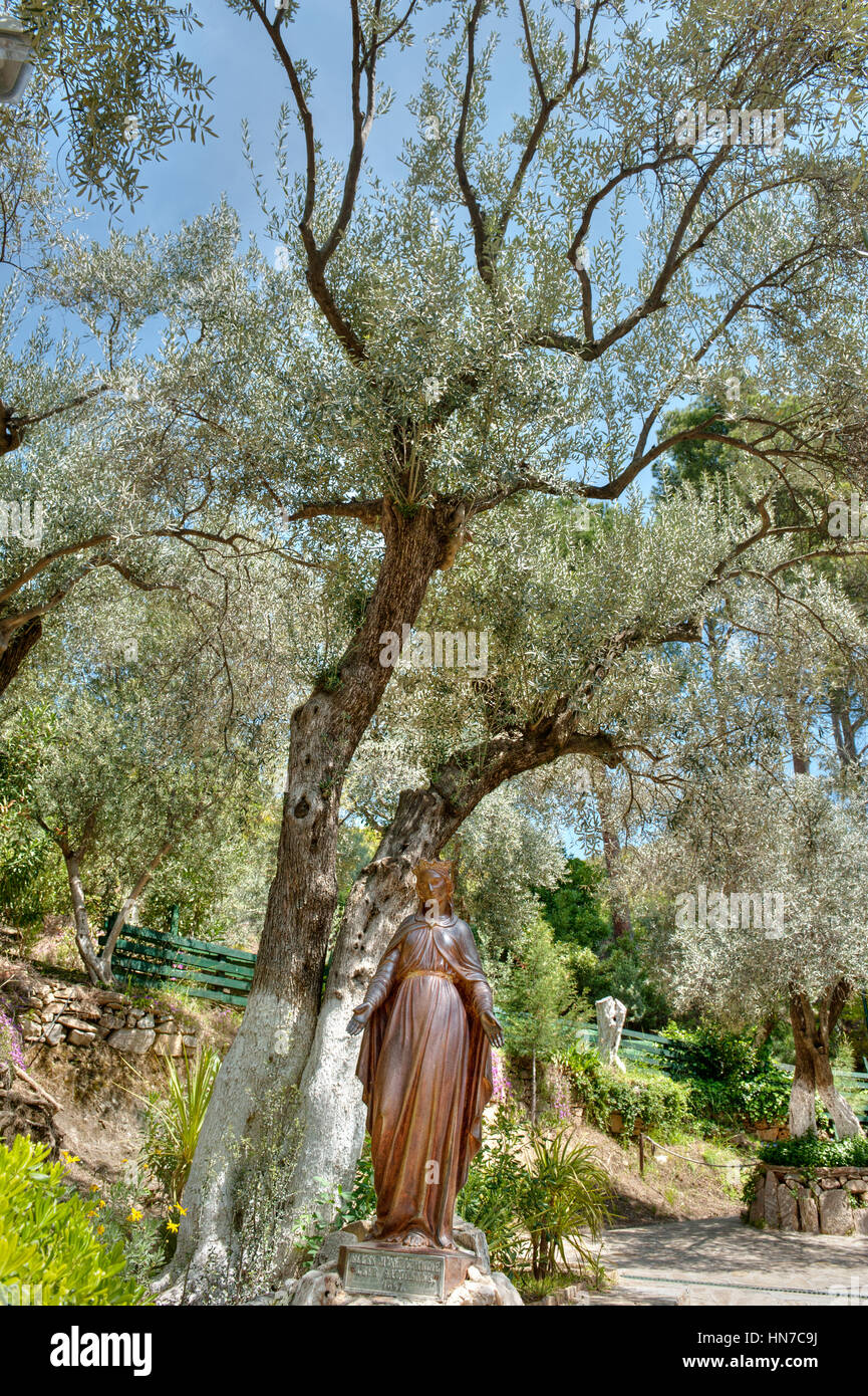 Haus der Jungfrau Maria in Ephesus, Selcuk, Türkei Stockfoto