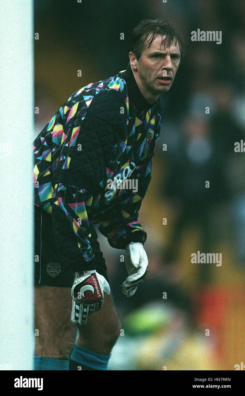 HENRY SMITH HEART OF MIDLOTHIAN FC 1. November 1994 Stockfoto