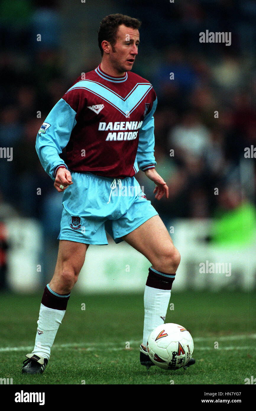 KENNY BROWN WEST HAM UNITED FC 14. Februar 1994 Stockfoto