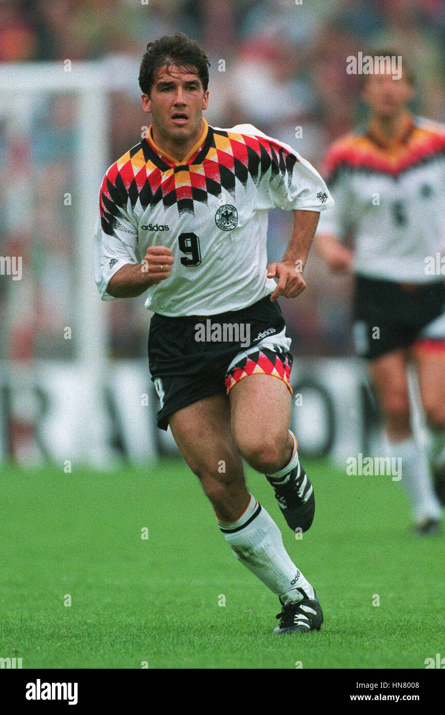 KARLHEINZ RIEDLE Deutschland 7. Juni 1994 Stockfoto