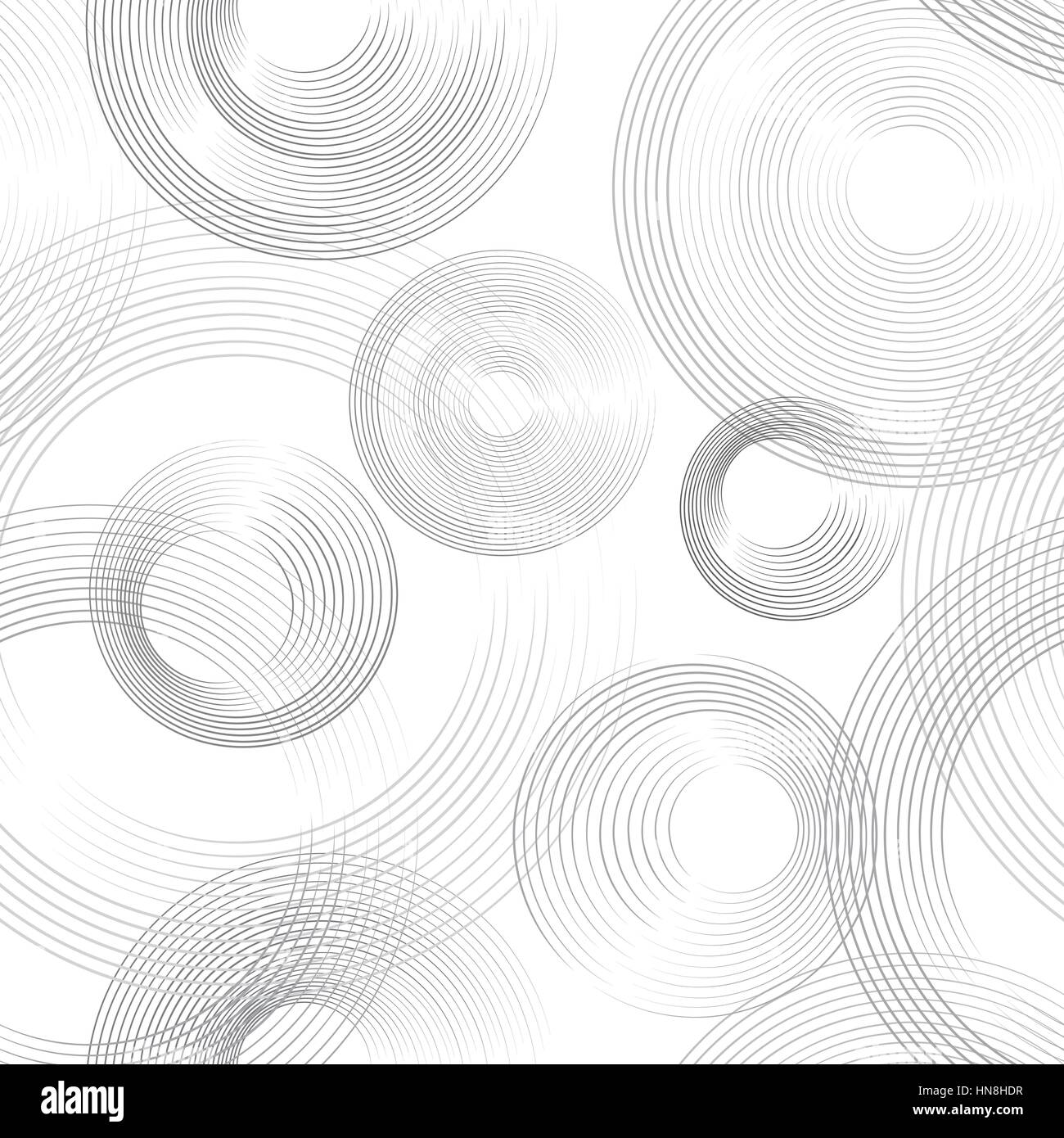 Abastract geometrische nahtlose Muster. Bubble dekorativen Hintergrund. kreisen. Stock Vektor