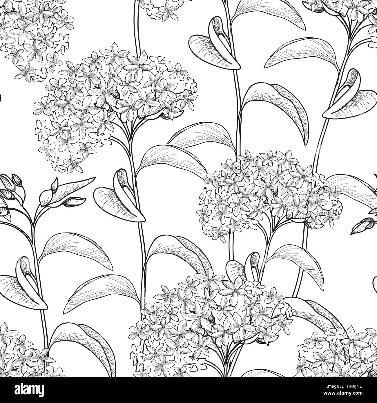 Florale nahtlose Muster. Blume Hintergrund. floralen nahtlose Textur mit Blumen. Stock Vektor