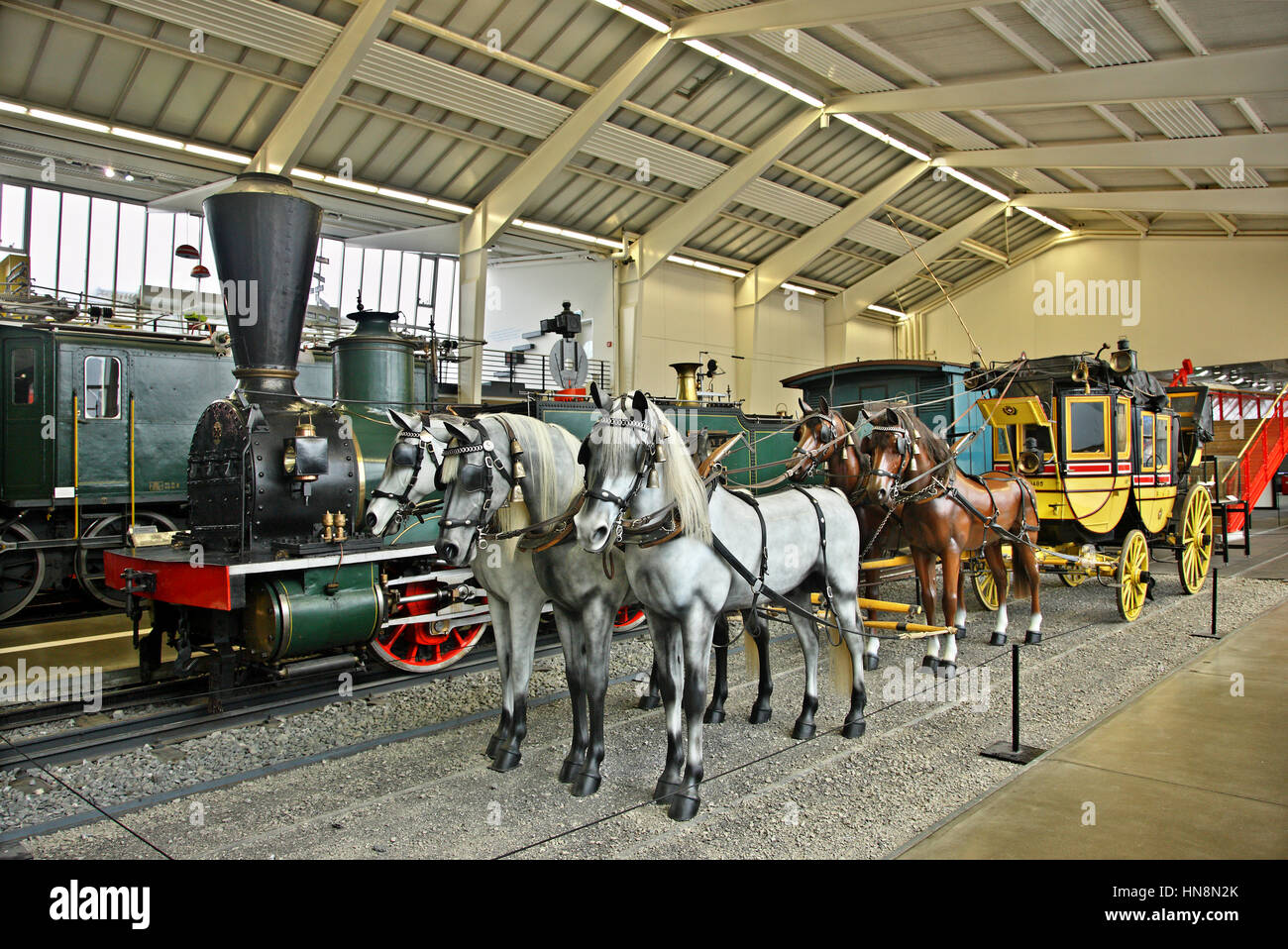 In dem Verkehrshaus der Schweiz (Verkehrshaus der Schweiz) in Luzern