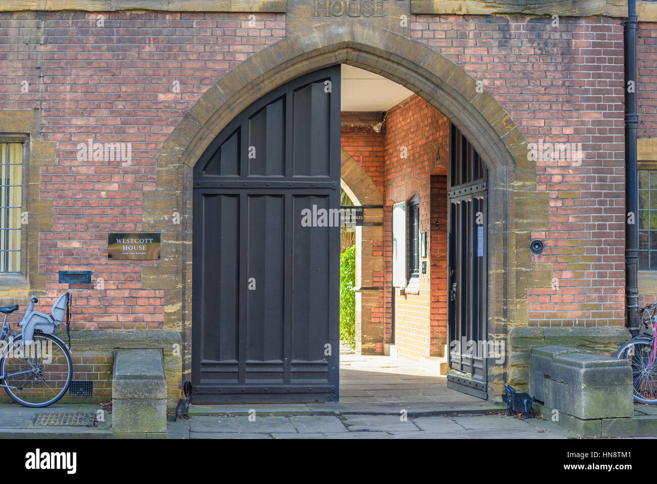 Westcott House, Cambridge, England. Stockfoto