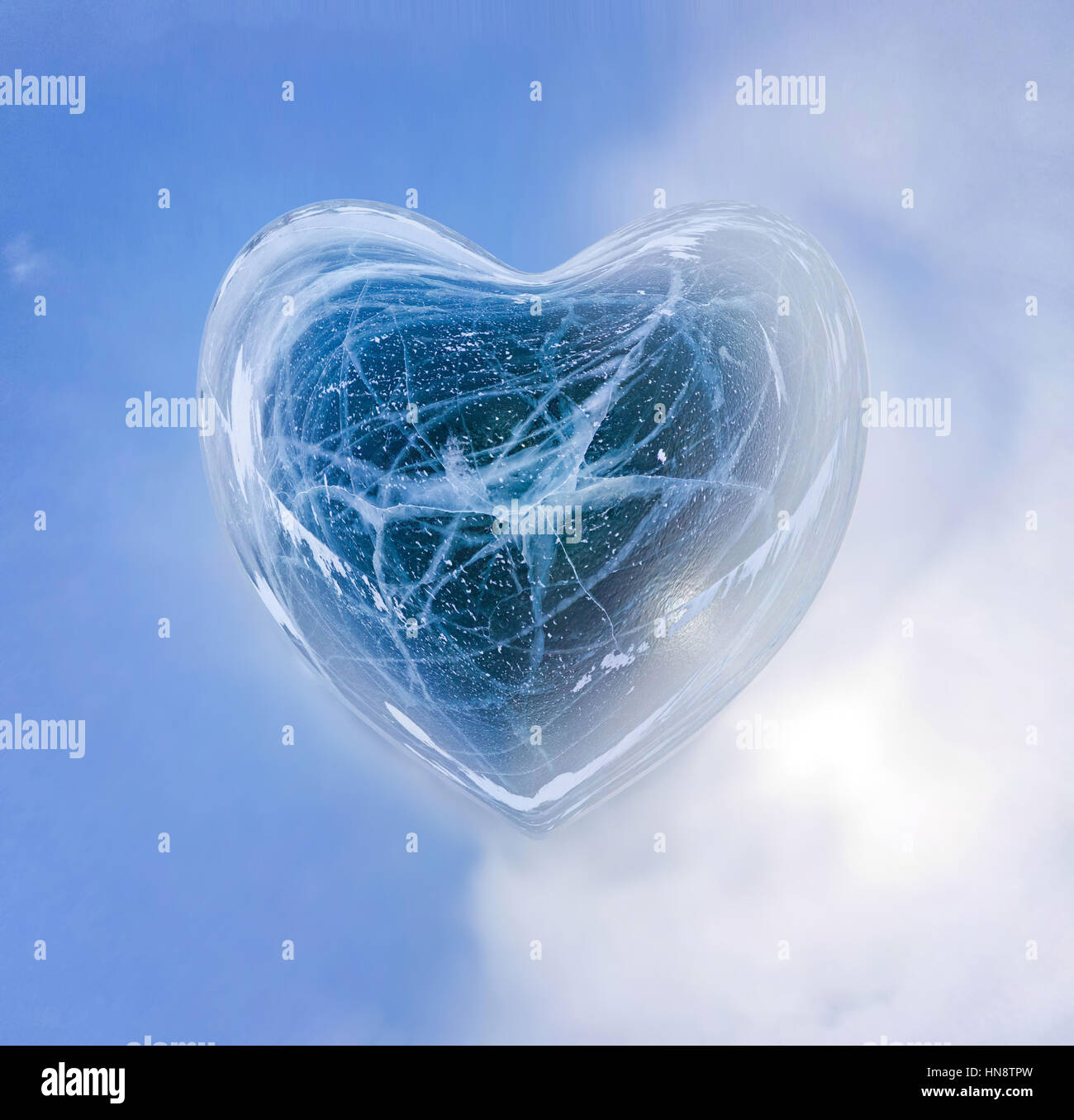 Gefrorenes Herz Stockfotos & Gefrorenes Herz Bilder Alamy