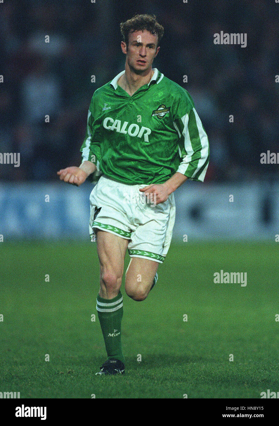 MICHAEL O'NEILL HIBERNIAN FC 21. November 1994 Stockfoto