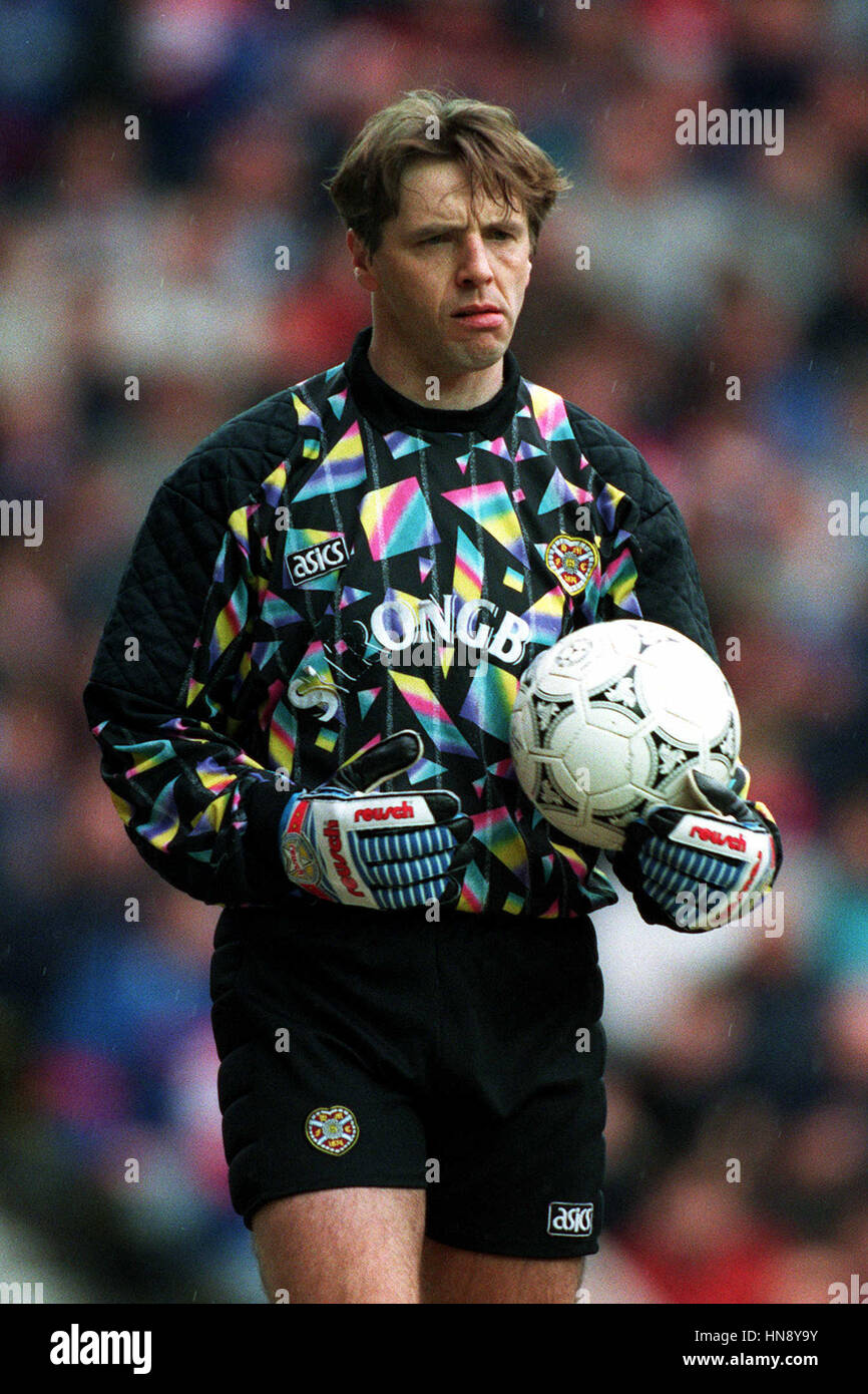 HENRY SMITH HEART OF MIDLOTHIAN FC 16. März 1994 Stockfoto