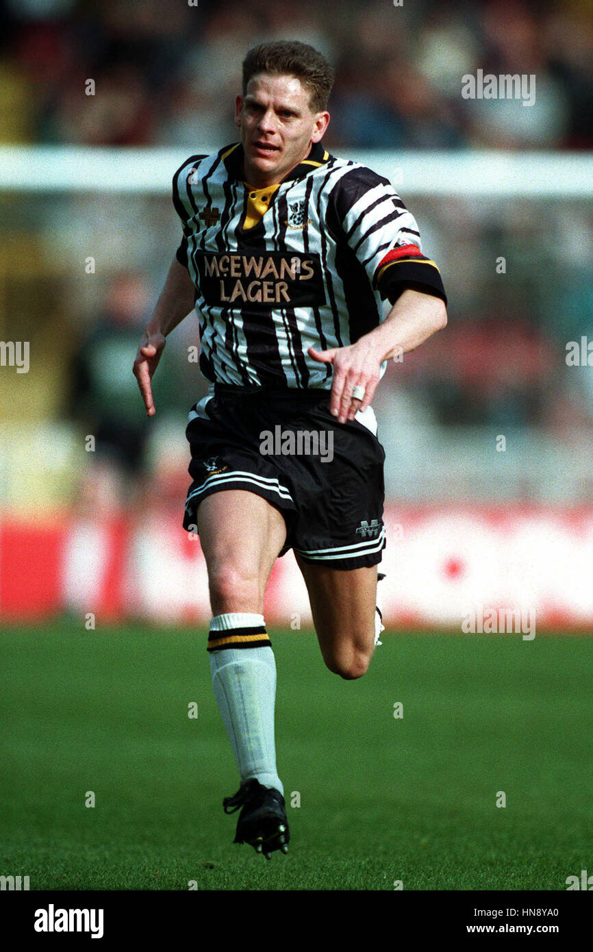 PHIL TURNER NOTTS COUNTY FC 23. März 1994 Stockfoto