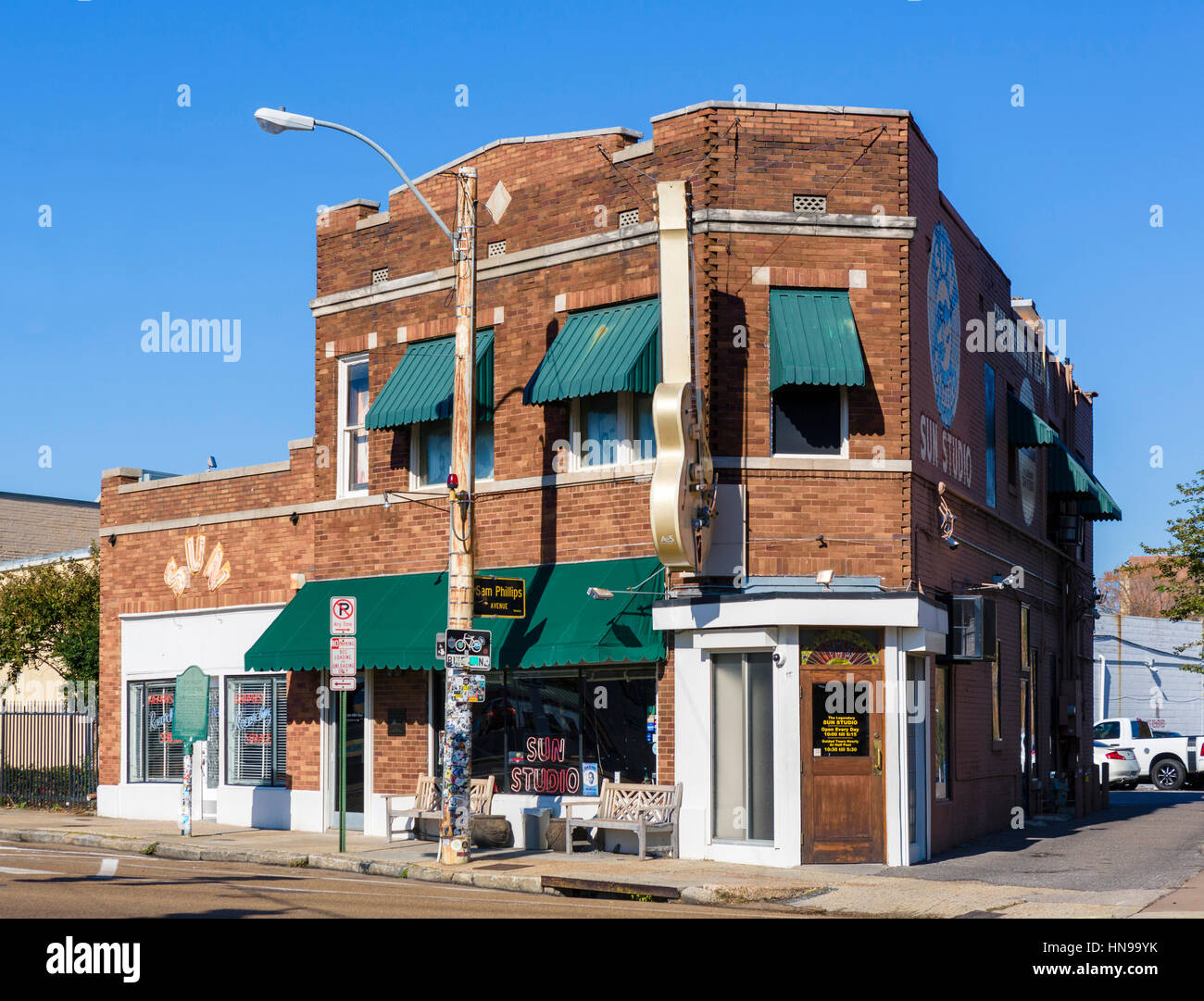 Sun Studio in Memphis, Tennessee, USA Stockfoto