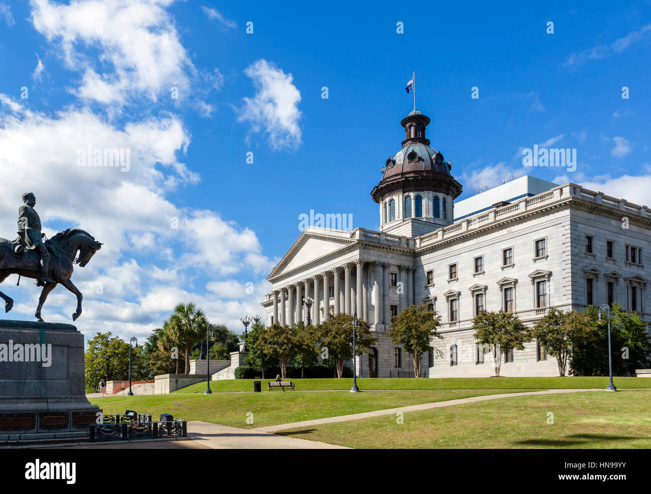 Columbia, South Carolina. Das South Carolina State House (Capitol), Columbia, South Carolina, USA Stockfoto