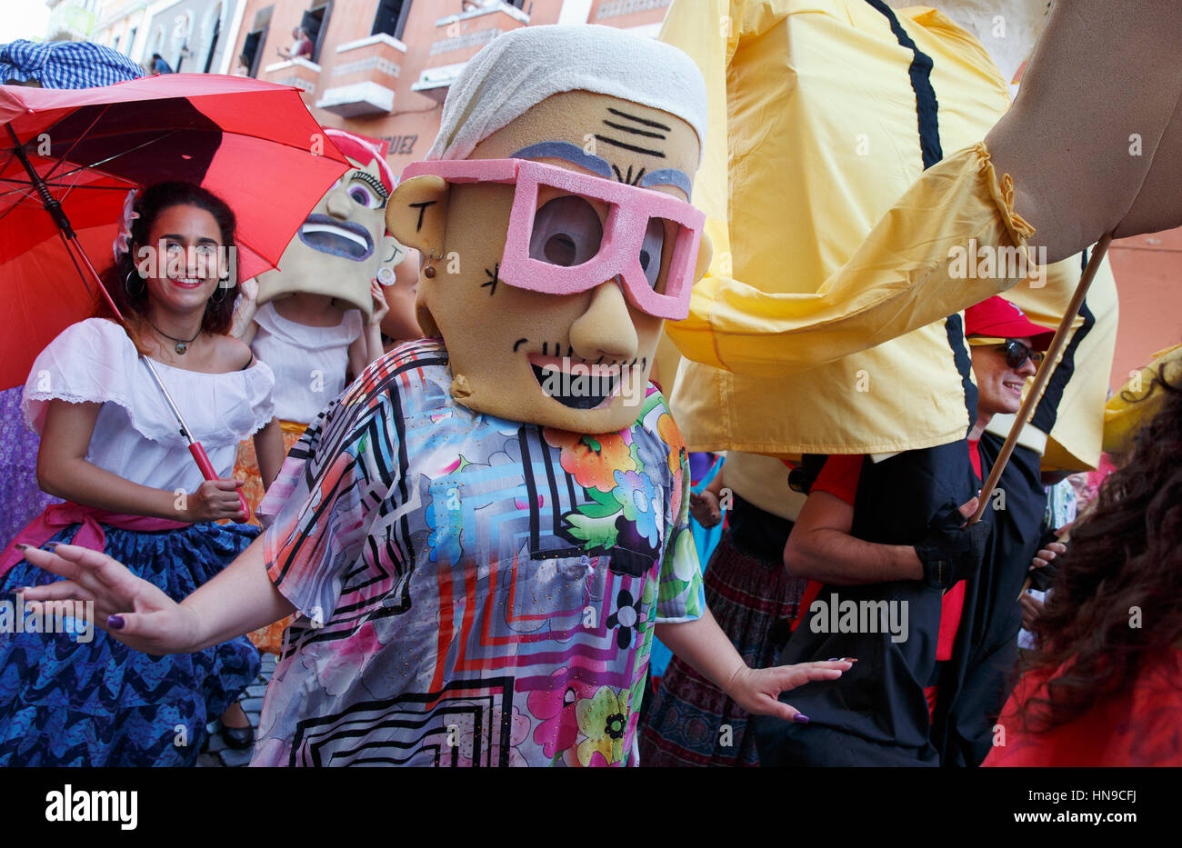 San Sebastian Festival, San Juan, Puerto Rico Stockfoto