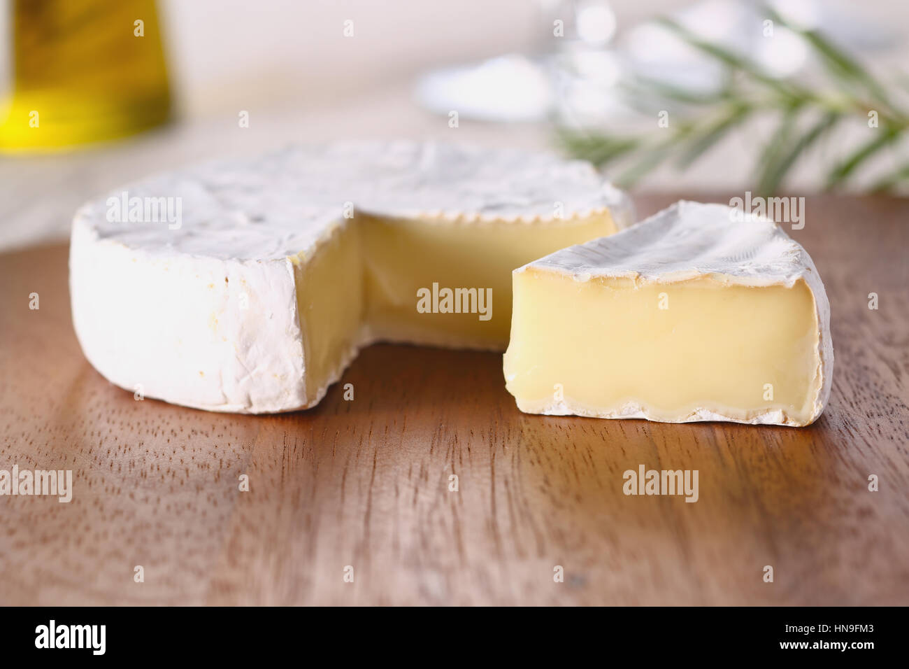Camembert Käse Stockfoto