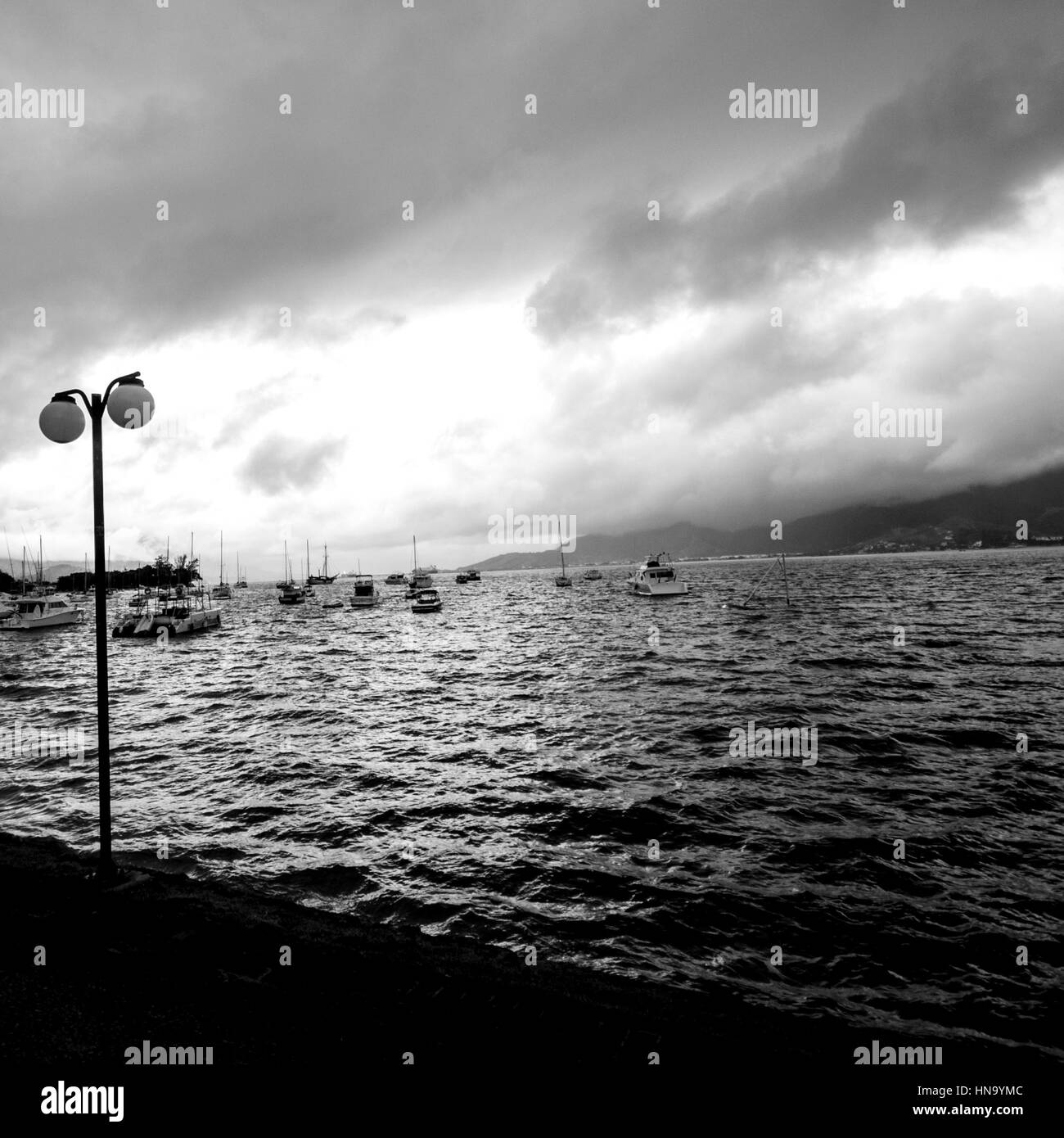 Einsamer Strand Stockfoto