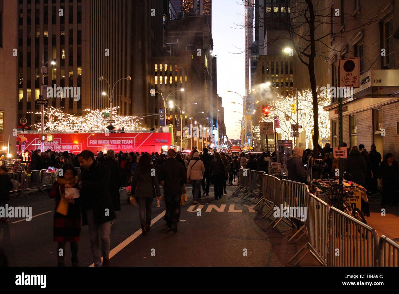 Weihnachtsmarkt new york nacht Fotos und Bildmaterial in hoher