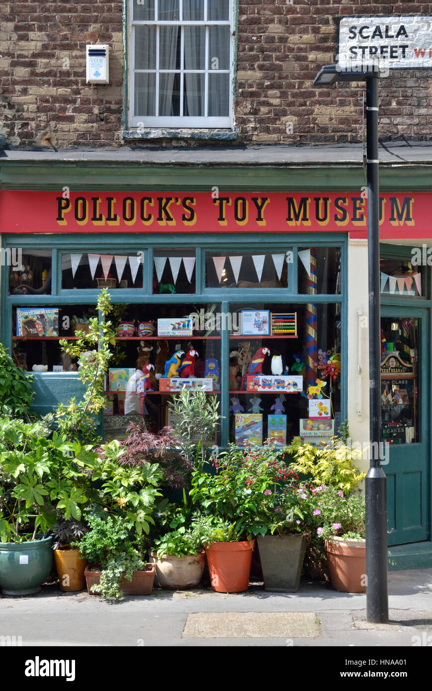 Pollocks Toy Museum, London, UK Stockfoto