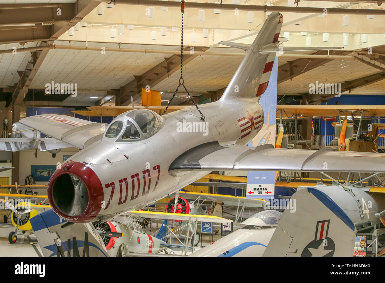 Mikojan-Gurewitsch MiG-15 Stockfoto