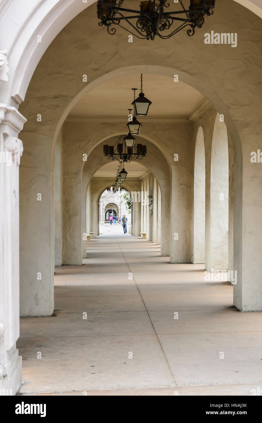 San Diego Museum of Man in Balboa Park, San Diego, Kalifornien Stockfoto