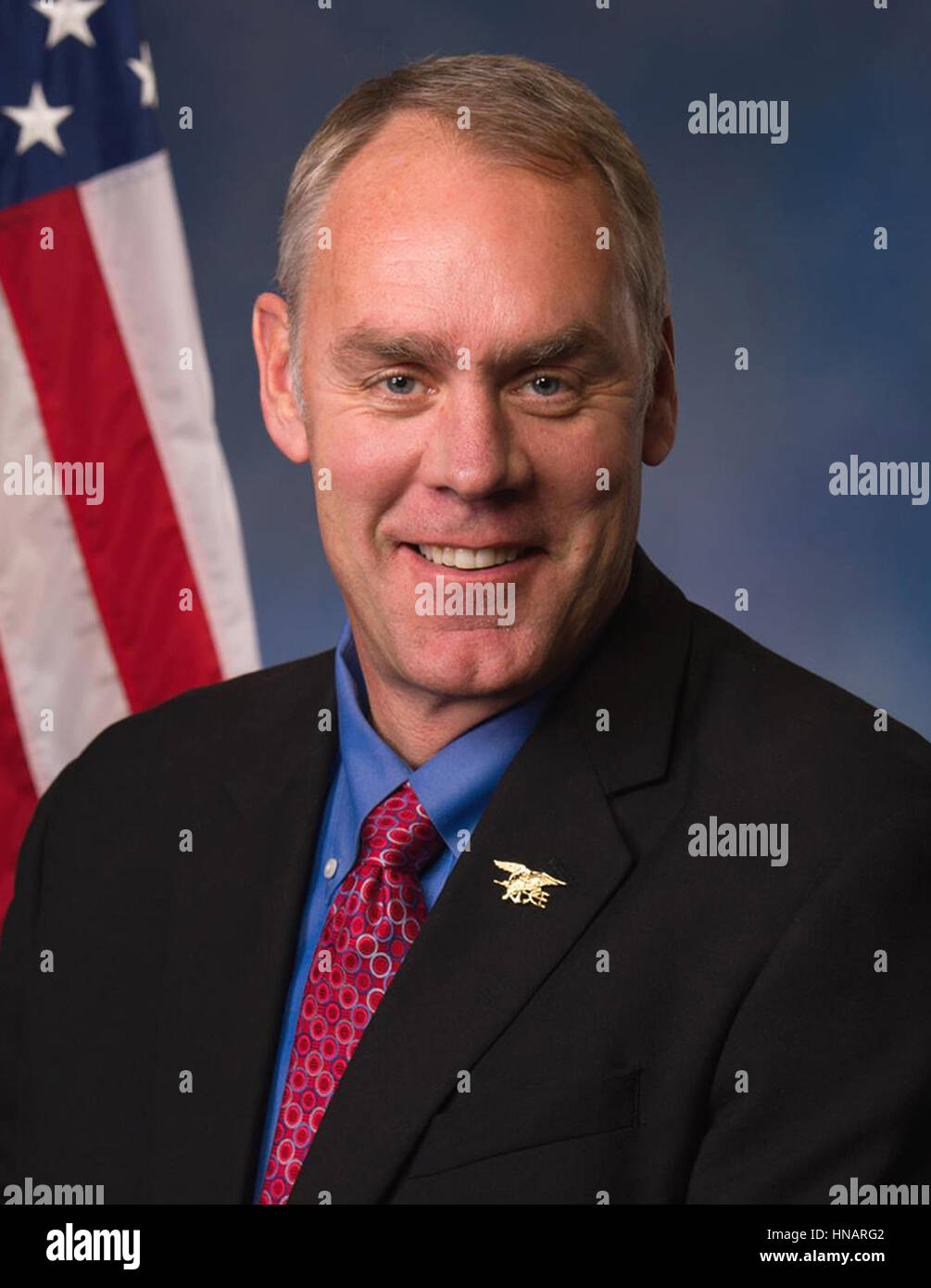 Minister fuer dem inneren Ryan Zinke Stockfoto