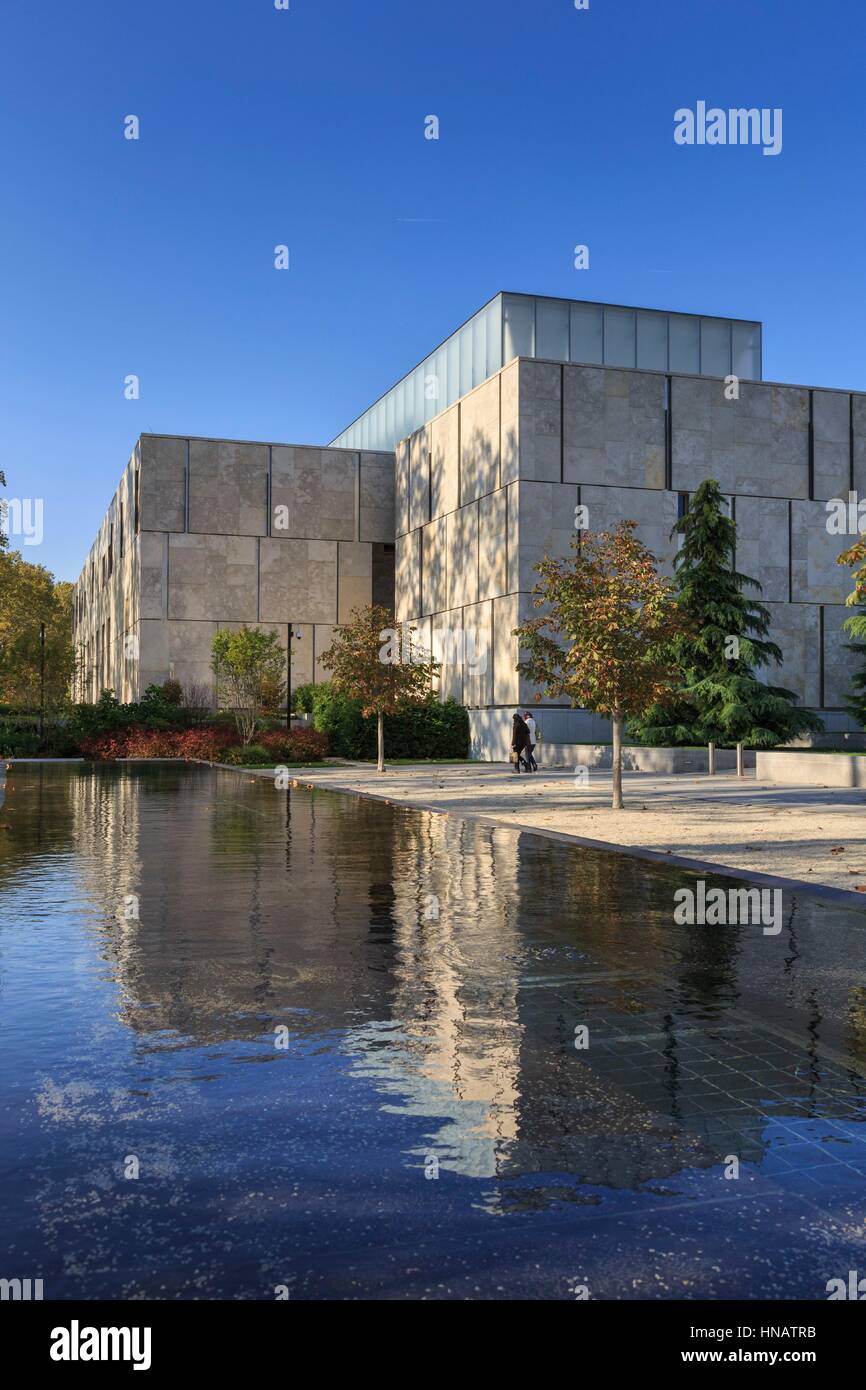 Die Barnes Foundation Museum, Philadelphia, Pennsylvania, USA - von TOD WILLIAMS BILLIE TSIEN Architekten. Stockfoto